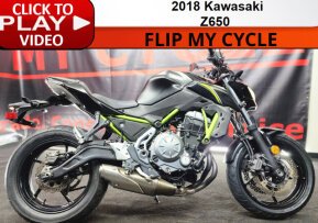 2018 Kawasaki Z650 ABS for sale 201612225