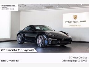 2018 Porsche 718 Cayman S for sale 101706370