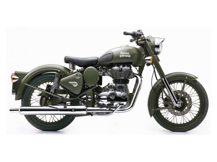 2018 Royal Enfield Classic 500 Battle Green specifications