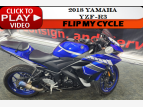 Thumbnail Photo 0 for 2018 Yamaha YZF-R3