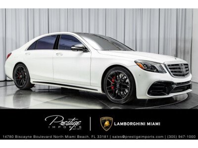 2019 Mercedes-Benz S63 AMG for sale 101739813