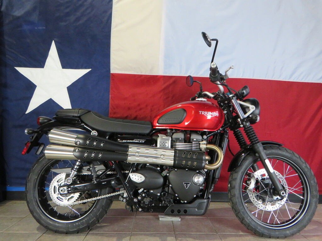 used triumph street scrambler