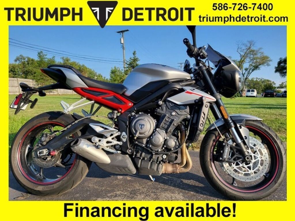 Used street triple hot sale