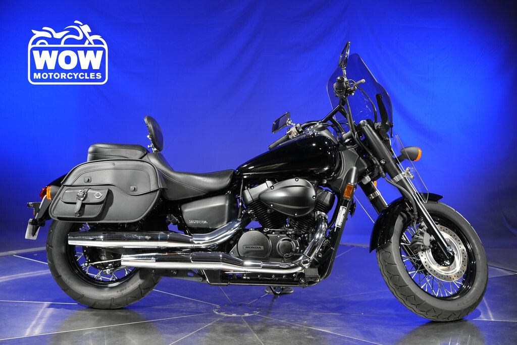 2019 honda shadow online phantom saddlebags