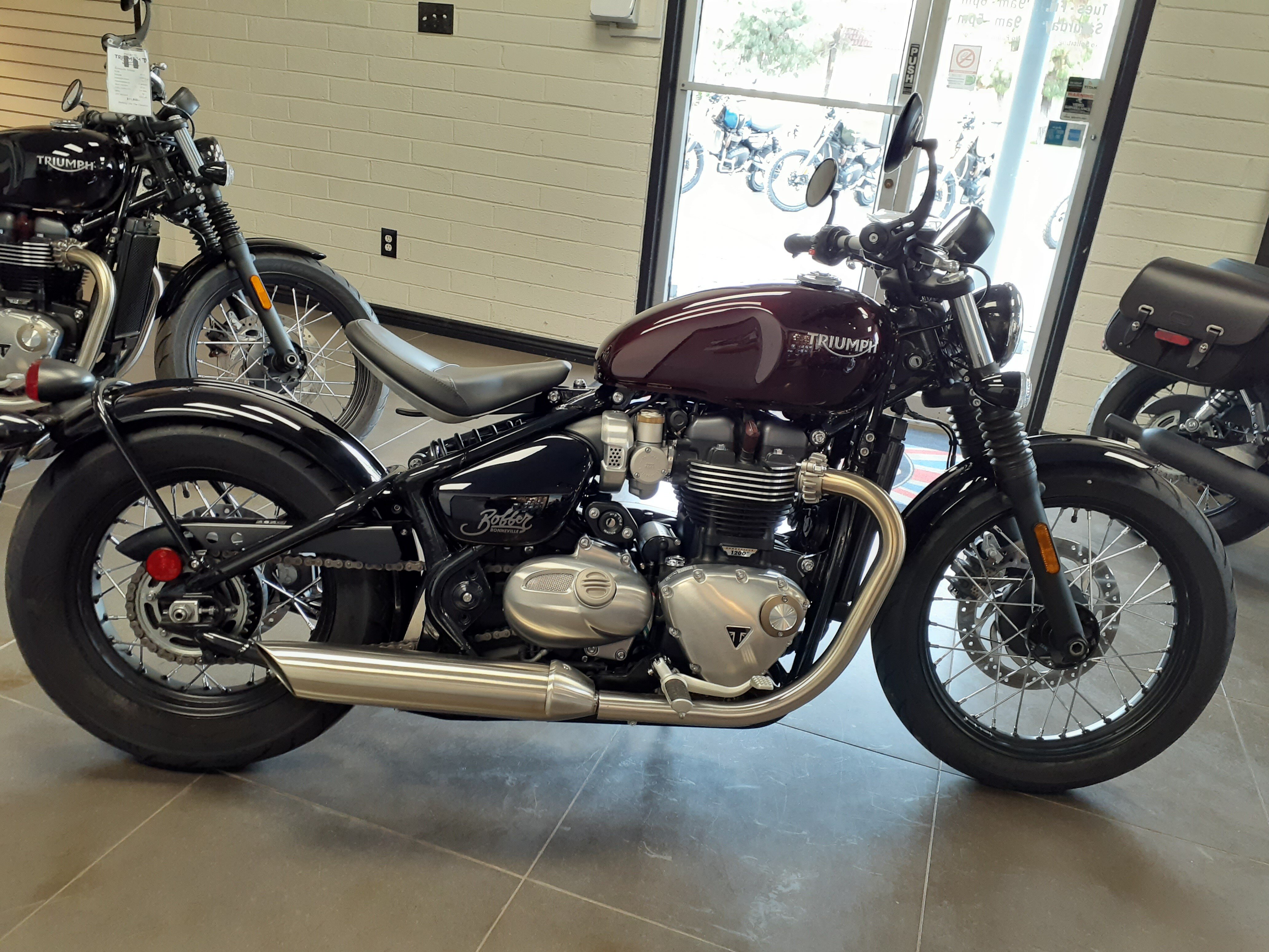 triumph bonneville bobber for sale near me