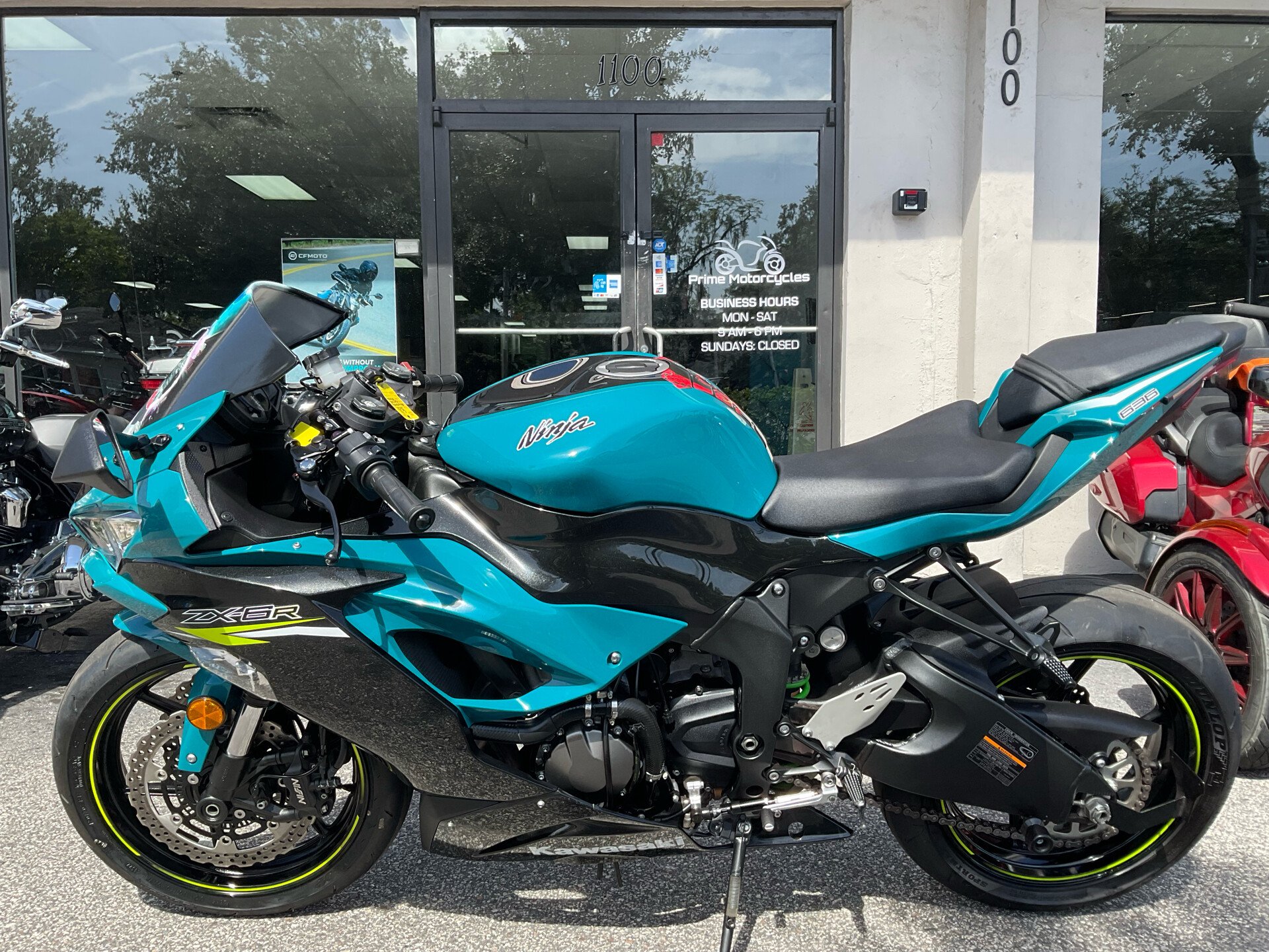 2021 Kawasaki Ninja ZX-6R ABS for sale near Sanford, Florida 