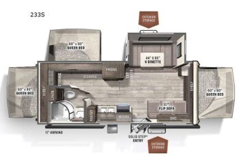 2022 Forest River Rockwood 233S