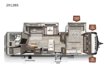 2022 Forest River Rockwood 2912BS