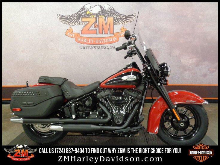Thumbnail Photo undefined for New 2022 Harley-Davidson Softail Heritage Classic 114
