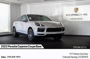 New 2022 Porsche Cayenne