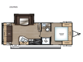 New 2023 Coachmen Catalina 231MKS