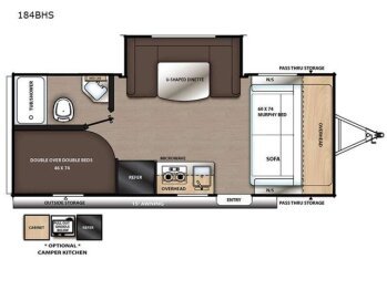 New 2023 Coachmen Catalina 184BHS