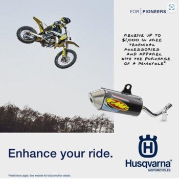 New 2023 Husqvarna TC65