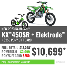 2023 Kawasaki KX450 SR for sale 201434610