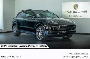2023 Porsche Cayenne Platinum Edition for sale 101896202
