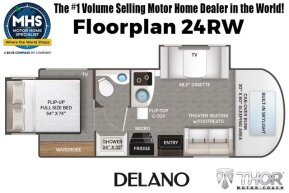 2024 Thor Delano 24RW for sale 300474595
