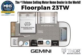 2024 Thor Gemini 23TW for sale 300485652