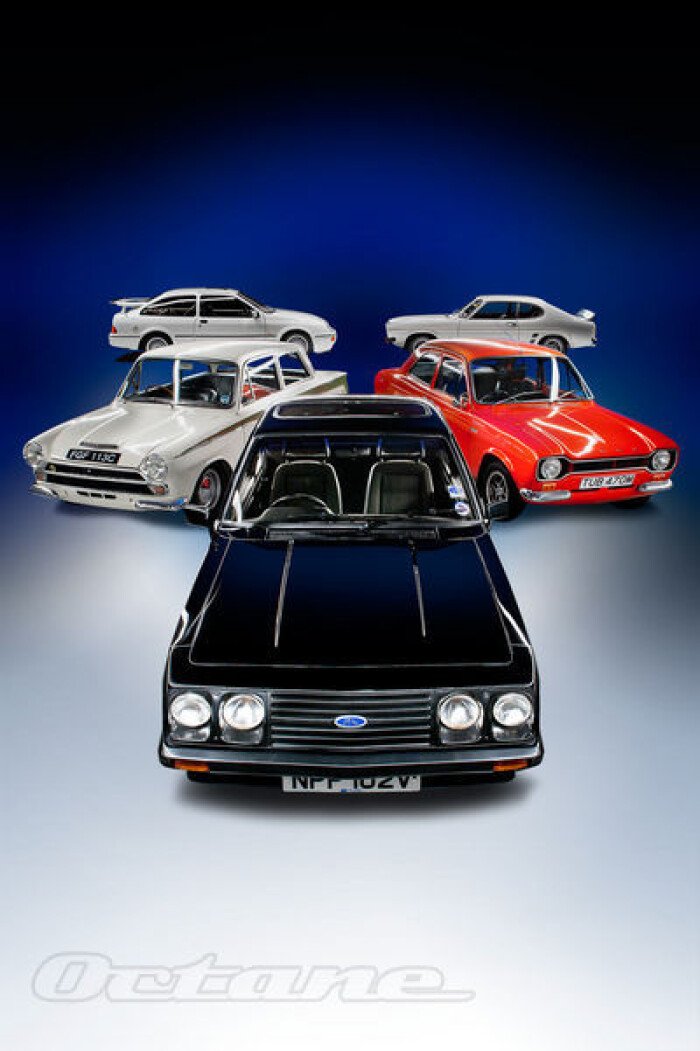 Fast European Ford Racing Sedans