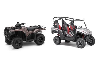 ATVs vs. Side-by-Sides: What's the Difference?