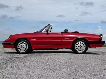 1986 Alfa Romeo Spider Import Classics