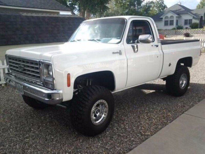 77 chevy truck long bed