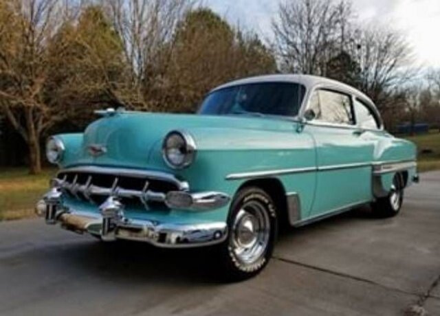 54 convertible light blue