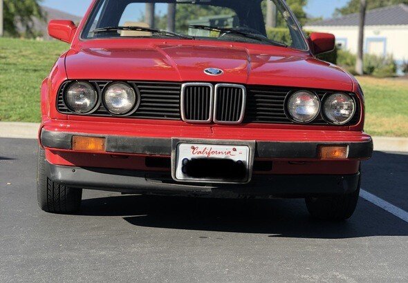 old beamer car