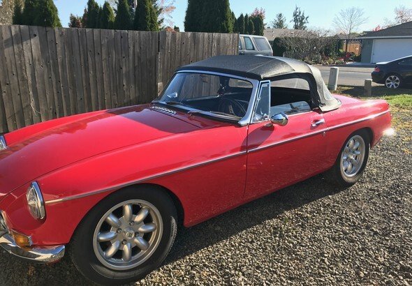 MG MIDGET I,II,MG1100//1300,MGA,MGB/>/'69,MGC,MG MAGNETTE CHROME /'MG/' BADGE /& CLIPS