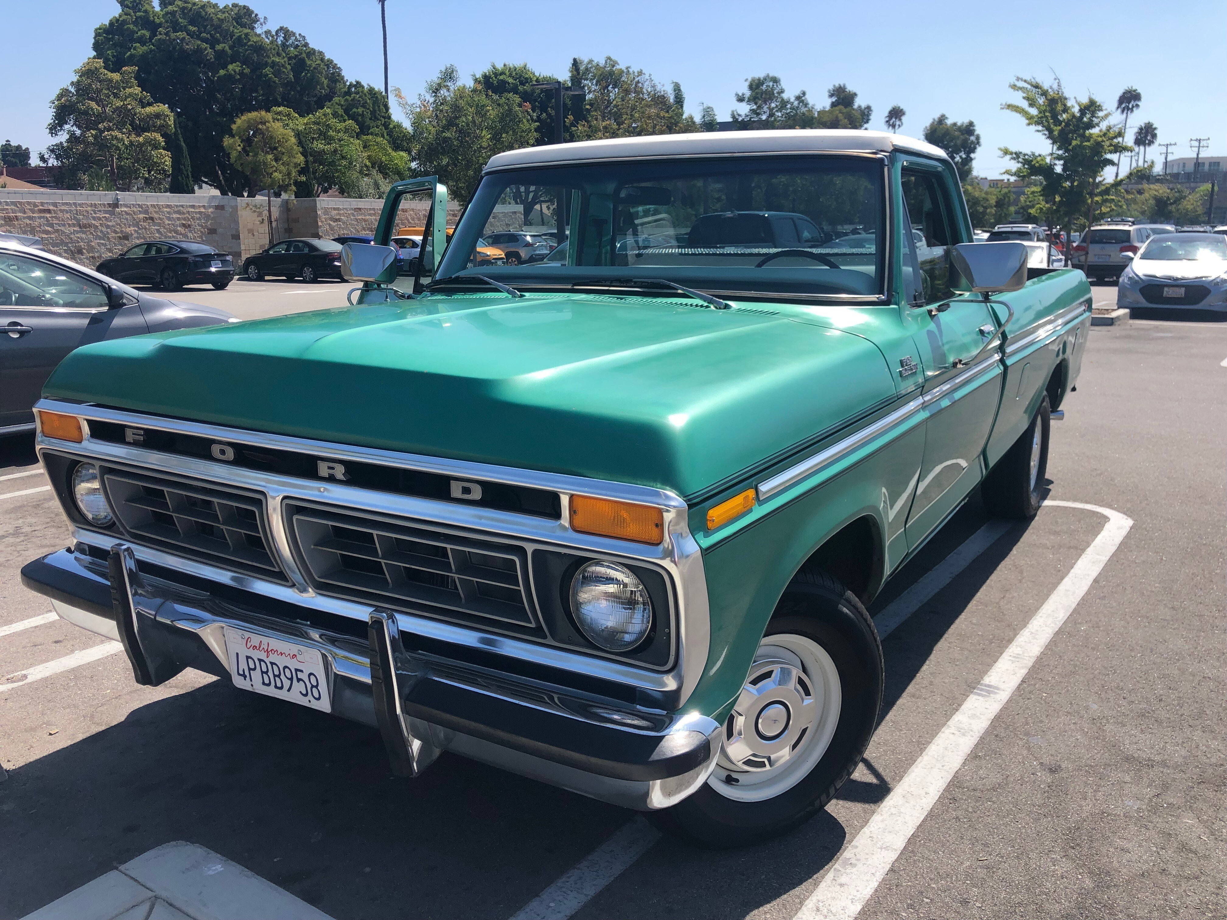 1977 Ford F150 2wd Regular Cab For Sale Near Playa Del Rey California