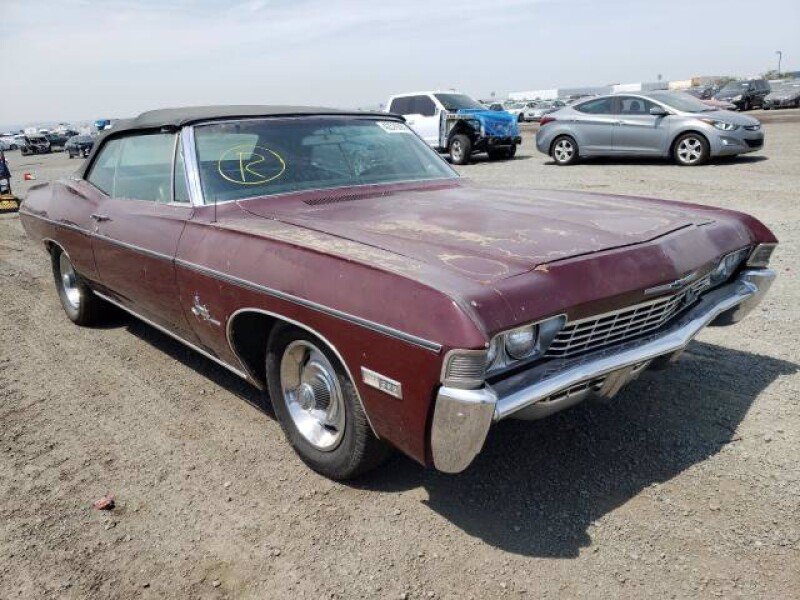 1968 Chevrolet Impala Classics For Sale Classics On Autotrader