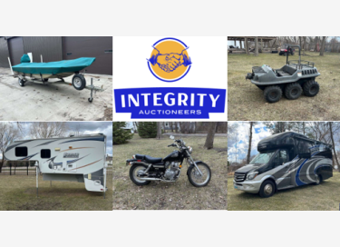 Vehicle Auction - Campers, Boats, & Motorcycle - Online Only