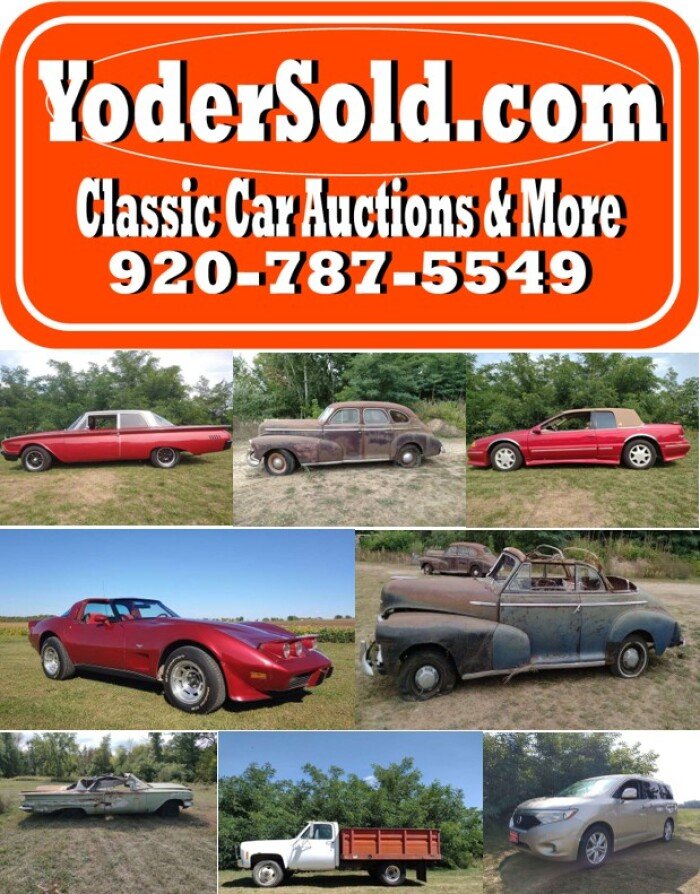 Yoder Online Only Car Auction Performance and Classic Cars Classics