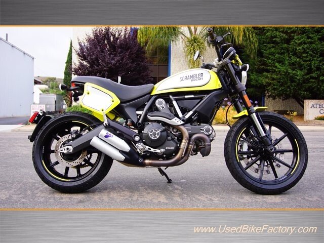 2016 ducati scrambler for sale