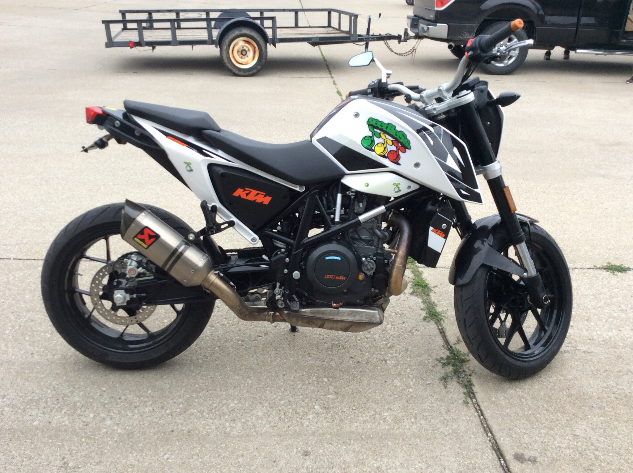 used ktm duke 690